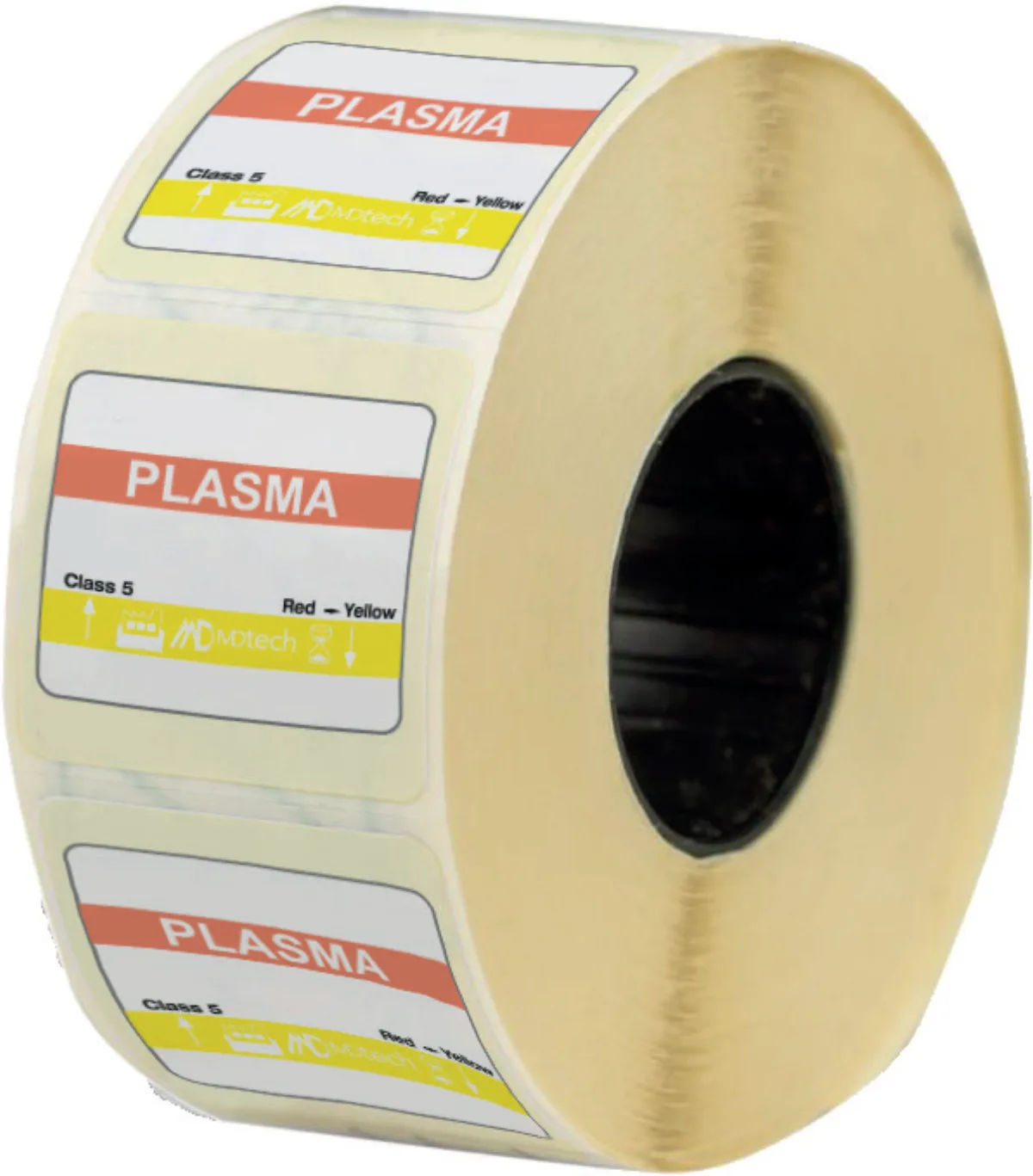 MD Pro-Check Label Plasma